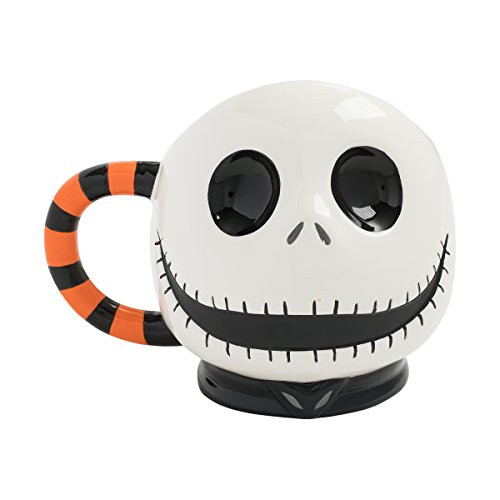Vandor 55756 Nightmare Before Christmas Sculpted Ceramic Mug Multicolored