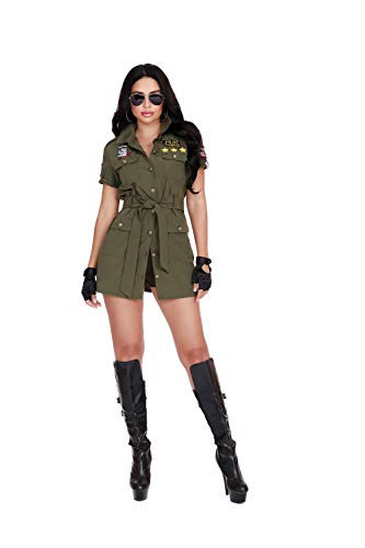 Dreamgirl Womens Fighter Pilot Costume Large