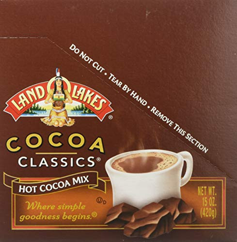 Land O Lakes Cocoa Classics Raspberry   Chocolate Hot Cocoa Mix 1_25-Ounce Packets Pack of 72