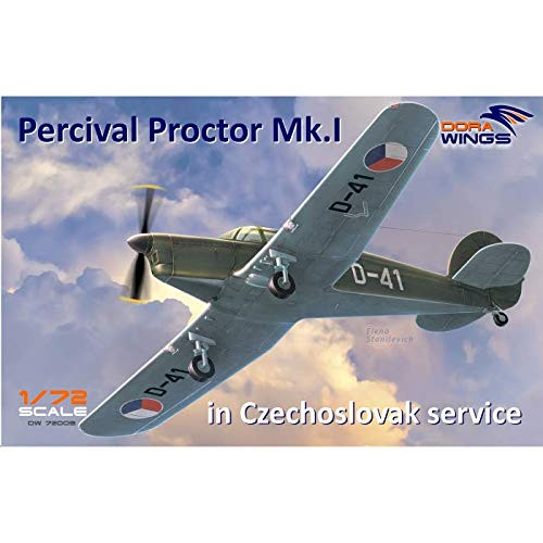 Dora Wings DW72003 Percival Proctor Mk_I in Czechoslovak Service 172 Scale Aircraft Plastic Model Kit