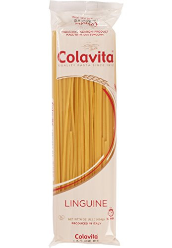 Colavita Pasta Linguine 16 Ounce Pack of 20