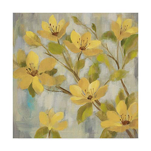 Trademark Fine Art Golden Bloom II Neutral by Silvia Vassileva 14x14-Inch Fine Art Multicolor Trademark Fine Art Golden Bloom II Neutral by Silvia Vassileva 14x14-Inch Fine Art Multicolor