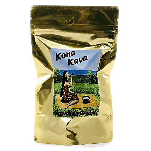 Kona Kava Farms Kava Kava Root Powder Plus  Powdered Kava Root Supplement for Sleep Support Relaxation Stress and Anxiety Relief  Natural Kava Kava Root Drink 8 oz