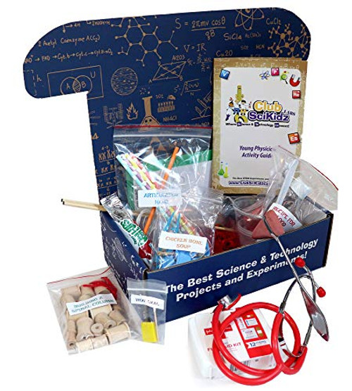 Club SciKidz STEM Box Young Physician Science Kit for Kids Club SciKidz STEM Box Young Physician Science Kit for Kids