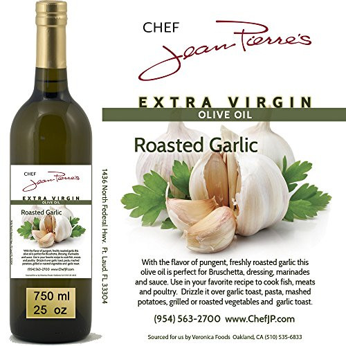100 Naturally Infused Roasted Garlic Olive Oil 750ml 25oz