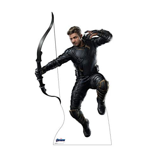 Advanced Graphics Hawkeye Life Size Cardboard Cutout Standup - Marvels Avengers Endgame 2019 Film