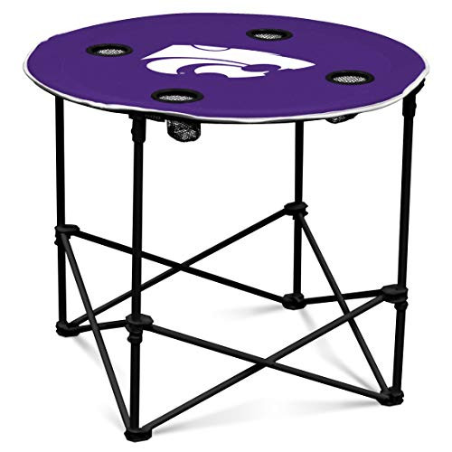 Logo Brands NCAA Kansas State Wildcats Round Table One Size Team Color