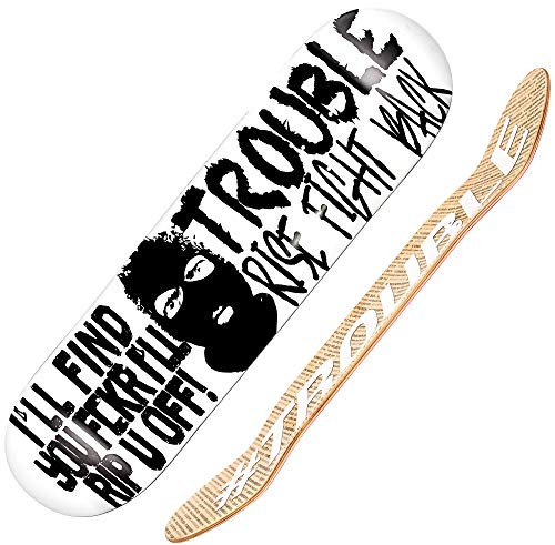 TROUBLE SKATEBOARDS Skateboard Deck 8_0 8_1 8_25 8_50 North American Maple Professional Decks D43 8_50