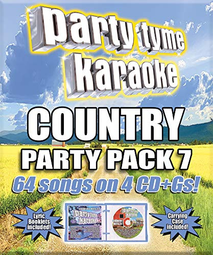 Party Tyme Karaoke - Country Party Pack 7 4 CD64-Song Party Pack CDG
