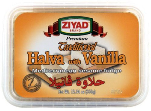 Ziyad Halva with Vanilla 12_34-Ounce Pack of 6