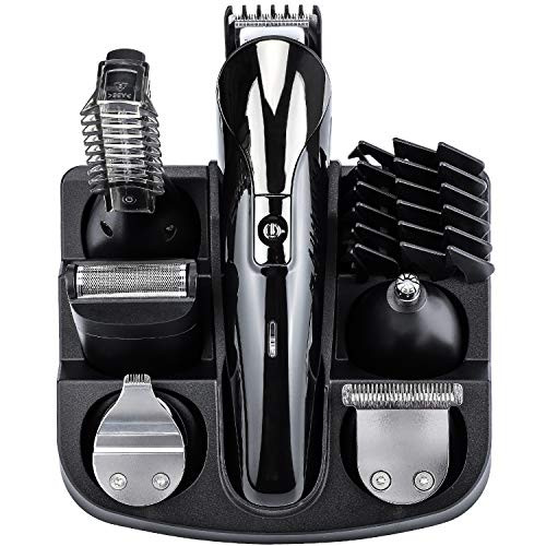 Beard Trimmer for Men Hair Clippers Body Mustache Nose Hair Groomer Cordless Precision Trimmer 6 in 1 Grooming Kit Waterproof USB Rechargeable Beard Trimmer for Men Hair Clippers Body Mustache Nose Hair Groomer Cordless Precision Trimmer 6 in 1 Grooming Kit Waterproof USB Rechargeable