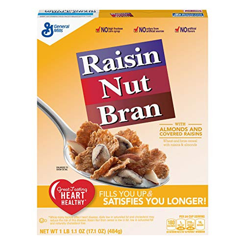 General Mills Raisin Nut Bran Cereal 17_1 oz Pack of 4