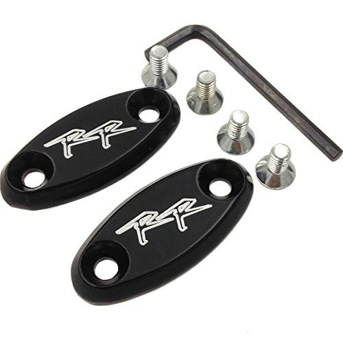 Motorcycle Mirror Block Off Base Plates For Honda Cbr 600 F4 F4I 900 Rr 929 954 1000Rr black