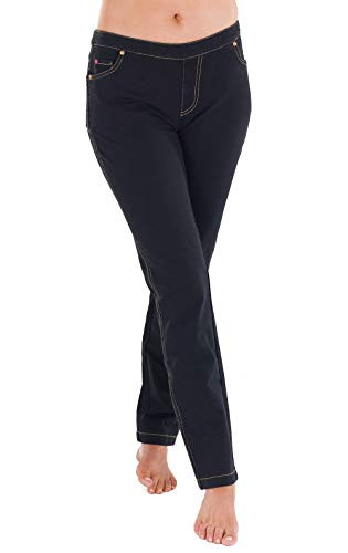 PajamaJeans Black Skinny Jeans Women - Stretch Jeans Leggings for Women S