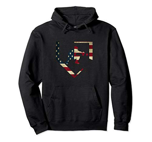 Baseball Catcher Gear Hoodie American Flag Baseballin Gift Baseball Catcher Gear Hoodie American Flag Baseballin Gift