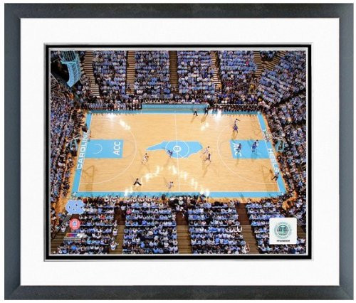 North Carolina Tar Heels Dean Smith Center Photo 2 12_5 x 15_5 Framed