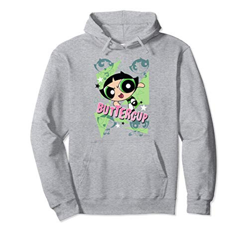 CN The Powerpuff Girls Buttercup Moves Pullover Hoodie