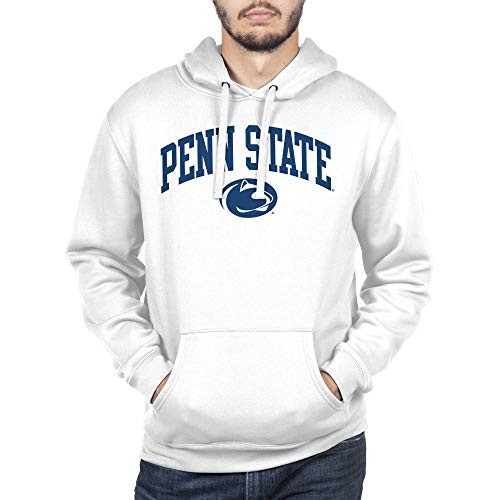 Top of the World Penn State Nittany Lions Mens White Arch Hoodie Sweatshirt Small