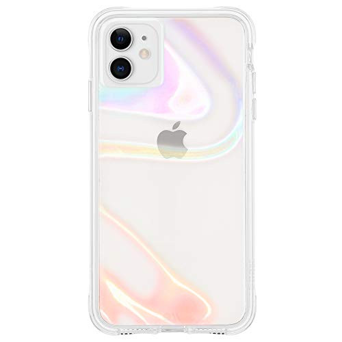 Case-Mate - iPhone 11 Case - SOAP Bubble - 6_1 - Iridescent Swirl