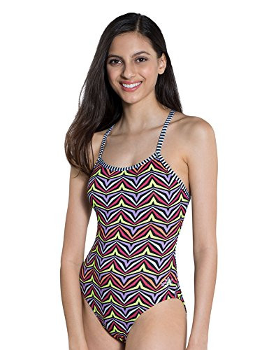 Dolfin Uglies Womens Swimwear String Back One Piece Swimsuit 26 Zulu