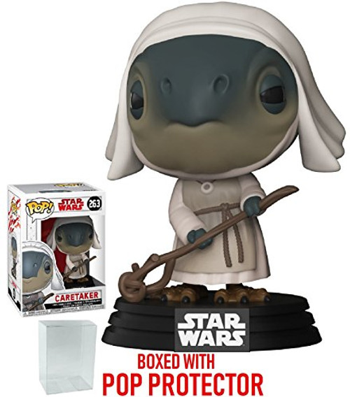 Funko Pop! Star Wars: The Last Jedi - Caretaker Vinyl Figure (Bundled with Pop Box Protector Case) Funko Pop! Star Wars: The Last Jedi - Caretaker Vinyl Figure (Bundled with Pop Box Protector Case)