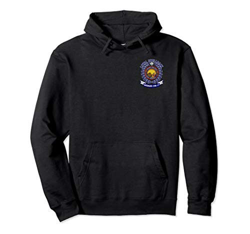USS George H W Bush CVN-77 Golden Shellback Patch Image Pullover Hoodie