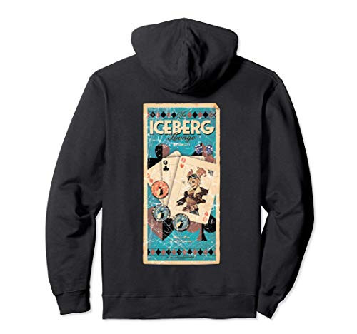 US DC Bombshells Harley Quinn Poster Iceberg Club 01 Colour Pullover Hoodie
