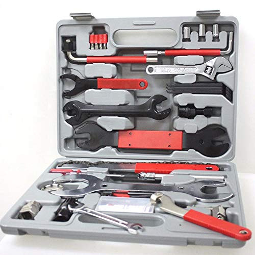 Bike Tool Kit 44pcs Professional Bike Repair Tool Kit Quality Bicycle Maintenance Tool Set for Mountain Bike Road Bike Maintenance in a Neat Storage Case
