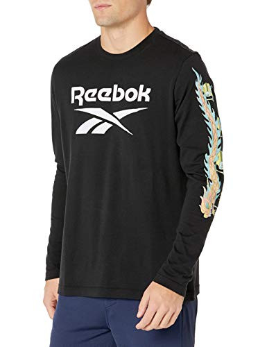 Reebok Minions Classics Long Sleeve Tee Black L