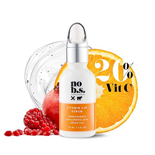 No B_ S_ Vitamin C Serum for Face with Vitamin E and Hyaluronic Acid Vegan Skin Care with Gotu Kola and Ferulic Acid Pure Vitamin C Serum for Clear Skin - No B_S_ Skin Care No B_ S_ Vitamin C Serum for Face with Vitamin E and Hyaluronic Acid Vegan Skin Care with Gotu Kola and Ferulic Acid Pure Vitamin C Serum for Clear Skin - No B_S_ Skin Care