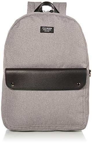 Steve Madden Mens Slip Pocket Backpack Grey One Size