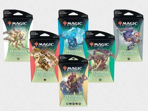 MTG Magic The Gathering Zendikar Rising All Six Jumbo Theme Boosters Packs MTG Magic The Gathering Zendikar Rising All Six Jumbo Theme Boosters Packs
