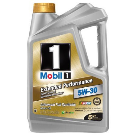 Mobil 1 5W-30 Extended Performance Full Synthetic Motor Oil 5 qt_
