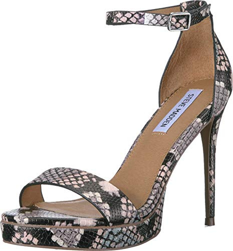 Steve Madden Cabaret Platform Sandal Natural Snake 8_5 M