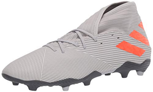 adidas Mens Nemeziz 19_3 FG Football Shoe Grey twoSolar orangechalk White 11_5 Standard US Width US