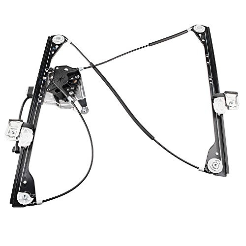 Driver Front Power Window Lift Regulator with Motor Assembly Replacement for 2001-2005 Pontiac Aztek Buick Rendezvous 2002 2003 2004 2005 2006 2007