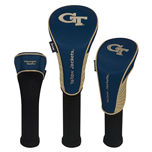 Team Effort Georgia Tech Yellow Jackets Set of Three Headcovers Team Effort Georgia Tech Yellow Jackets Set of Three Headcovers