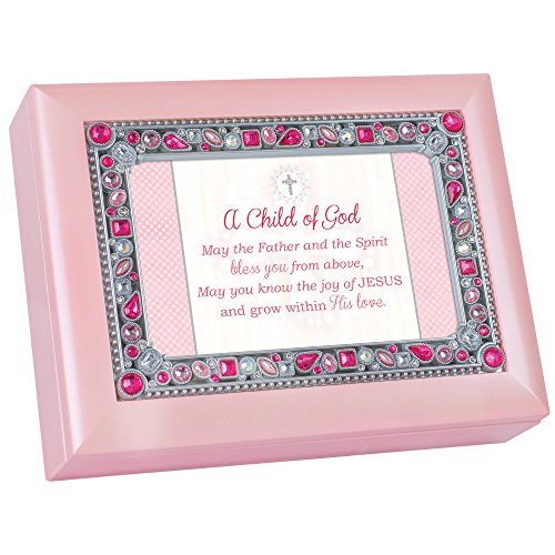 Cottage Garden Child of God May The Father Spirit Matte Pink Jewelry Music Box Plays Friend in Jesus Cottage Garden Child of God May The Father Spirit Matte Pink Jewelry Music Box Plays Friend in Jesus