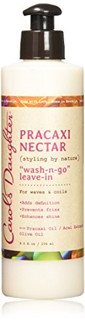 Carol's Daughter Pracaxi Nectar Wash-n- Go Leave-In, For All Hair Types, 8 fl oz (Packaging May Vary) Carol's Daughter Pracaxi Nectar Wash-n- Go Leave-In, For All Hair Types, 8 fl oz (Packaging May Vary)
