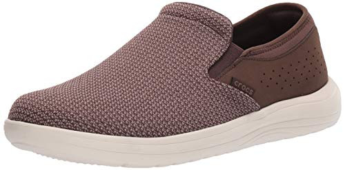 Crocs Mens Reviva Slip On Loafer EspressoStucco 7 M US