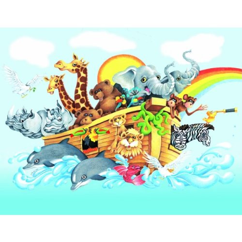 Noah & the Ark 63 pc Jigsaw Puzzle - Noah's Ark theme - by SunsOut Noah & the Ark 63 pc Jigsaw Puzzle - Noah's Ark theme - by SunsOut