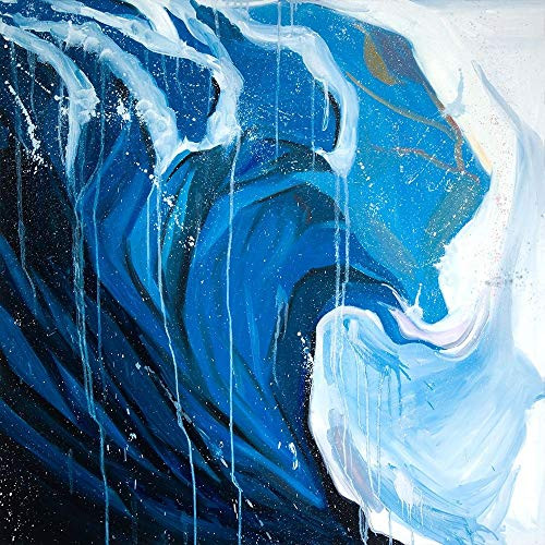Posterazzi Collection Abstract Wave in Motion Poster Print by Atelier B Art Studio 24 x 24