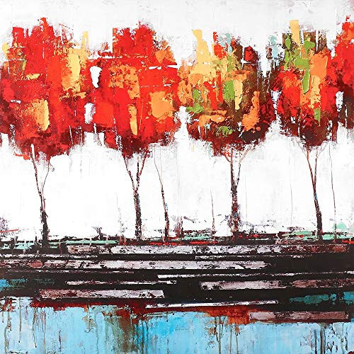 Posterazzi Collection Abstract Industrial Style Trees Poster Print by Atelier B Art Studio 24 x 24