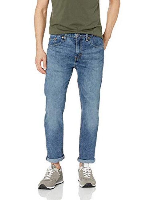 Levis Mens 502 Regular Taper Fit Jean Blue CometTencel Stretch 34W x 29L Blue CometTencel - Stretch