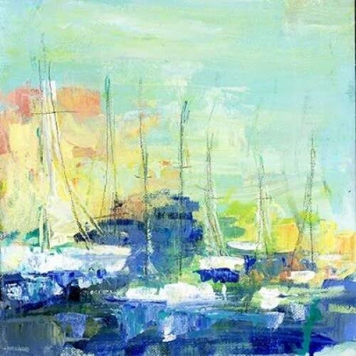 Posterazzi Sunday on the Water Poster Print by Pamela J_ Wingard 24 x 24