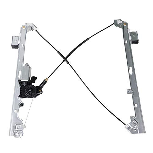 741-644 Front Left Driver Side Power Window Regulator with Motor Assembly Fit For 2000-2006 GMC YukonChevrolet Tahoe