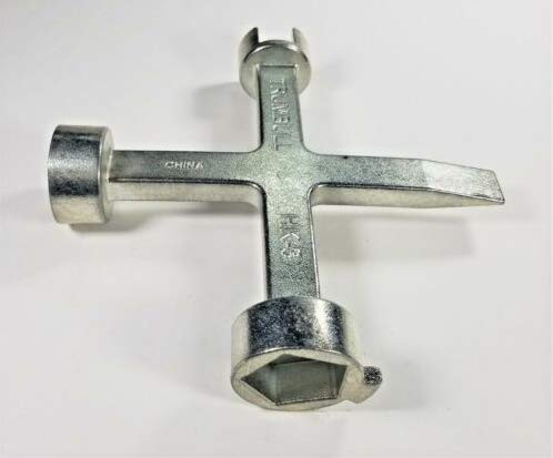 Trumbull HK-3 Meter Box KeyCurb KeyWrench Std Large Mueller Pentagon Nuts