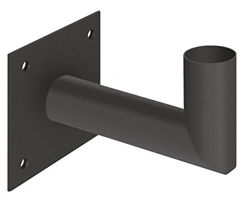90 Degree Wall Mount Bracket L-Shape Square Pole Top BracketLight Pole Tenon Adaptor for LED Shoebox Parking Lot Light