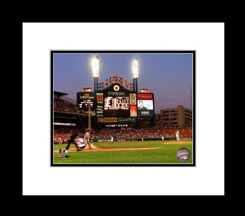 Detroit Tigers Justin Verlander 2007 No Hitter Framed Picture 8x10