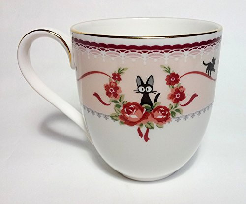 Noritake Kikis Delivery Service Jiji Mugcup Pink Studio Ghibli MJ58186H-612L